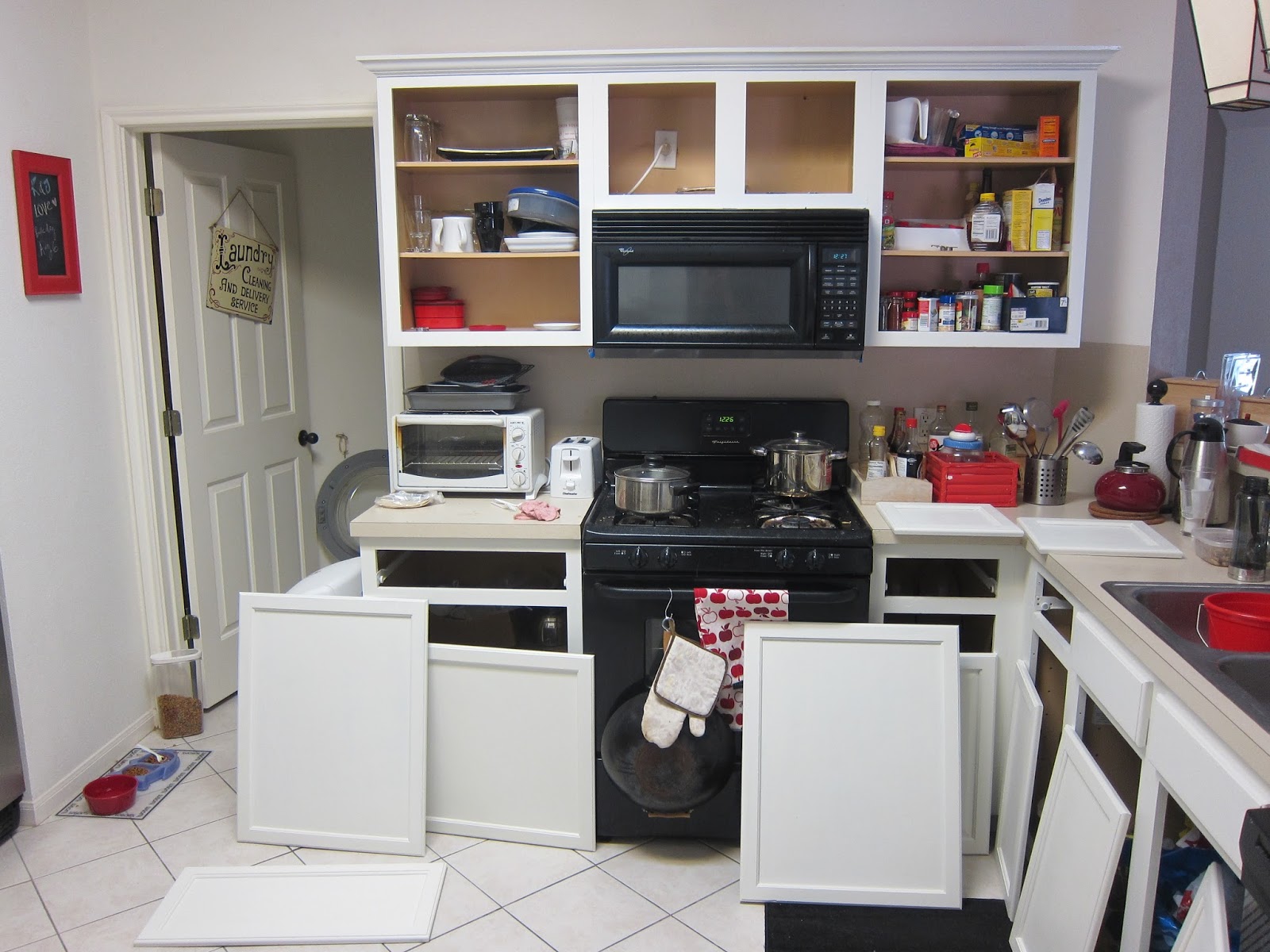 Kitchen cabinet clearance Kitchen CabiMakeover