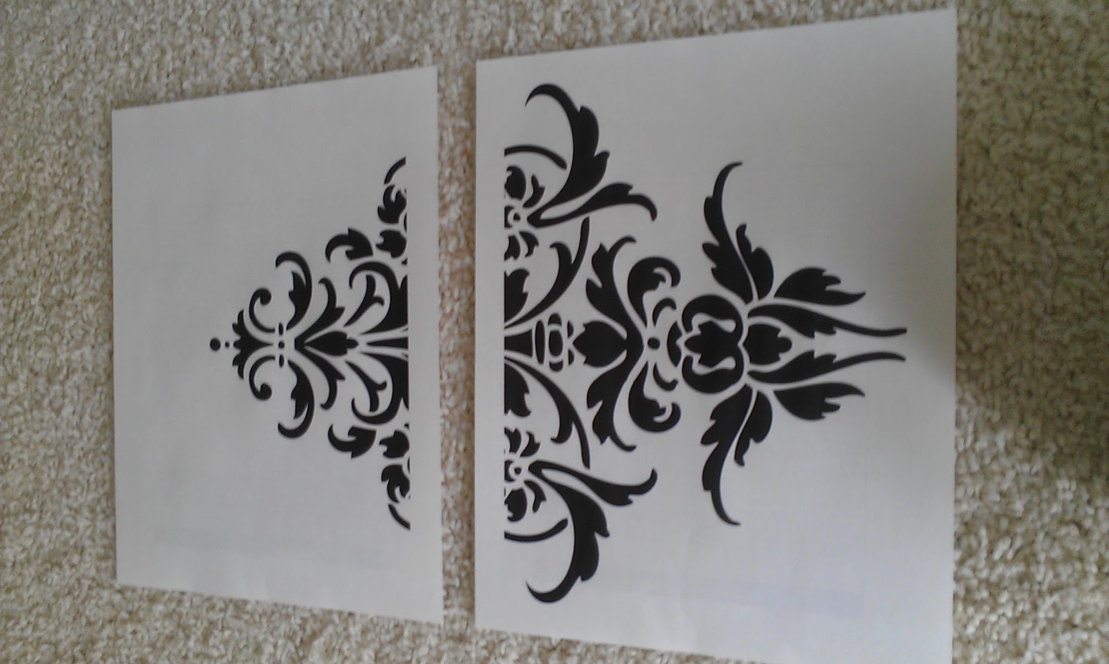 how to make stencil art