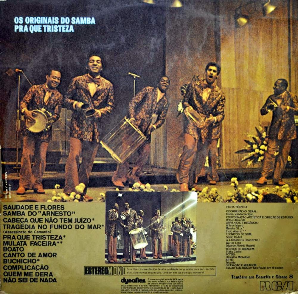 Os Originais do Samba - Exportação Lyrics and Tracklist