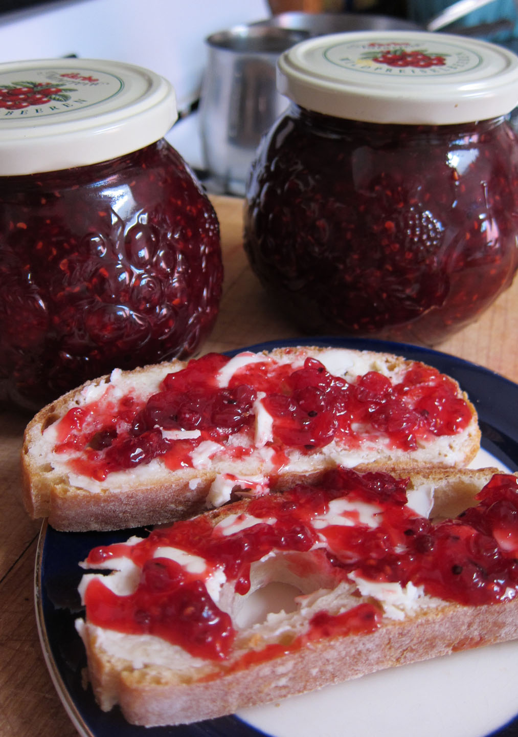 66 Square Feet (The Food) Red currant jam
