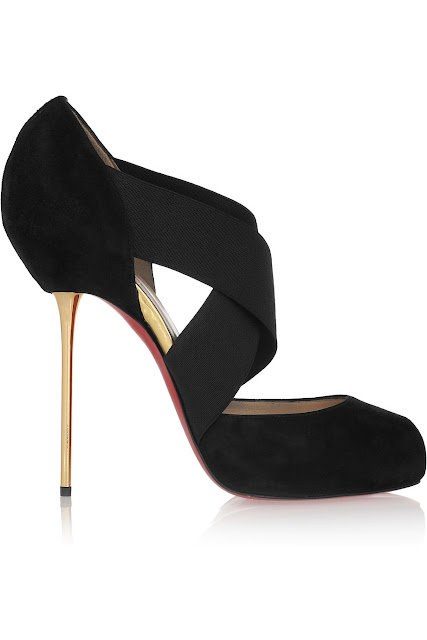 escarpin velour noir