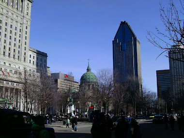 Le soleil à Montréal