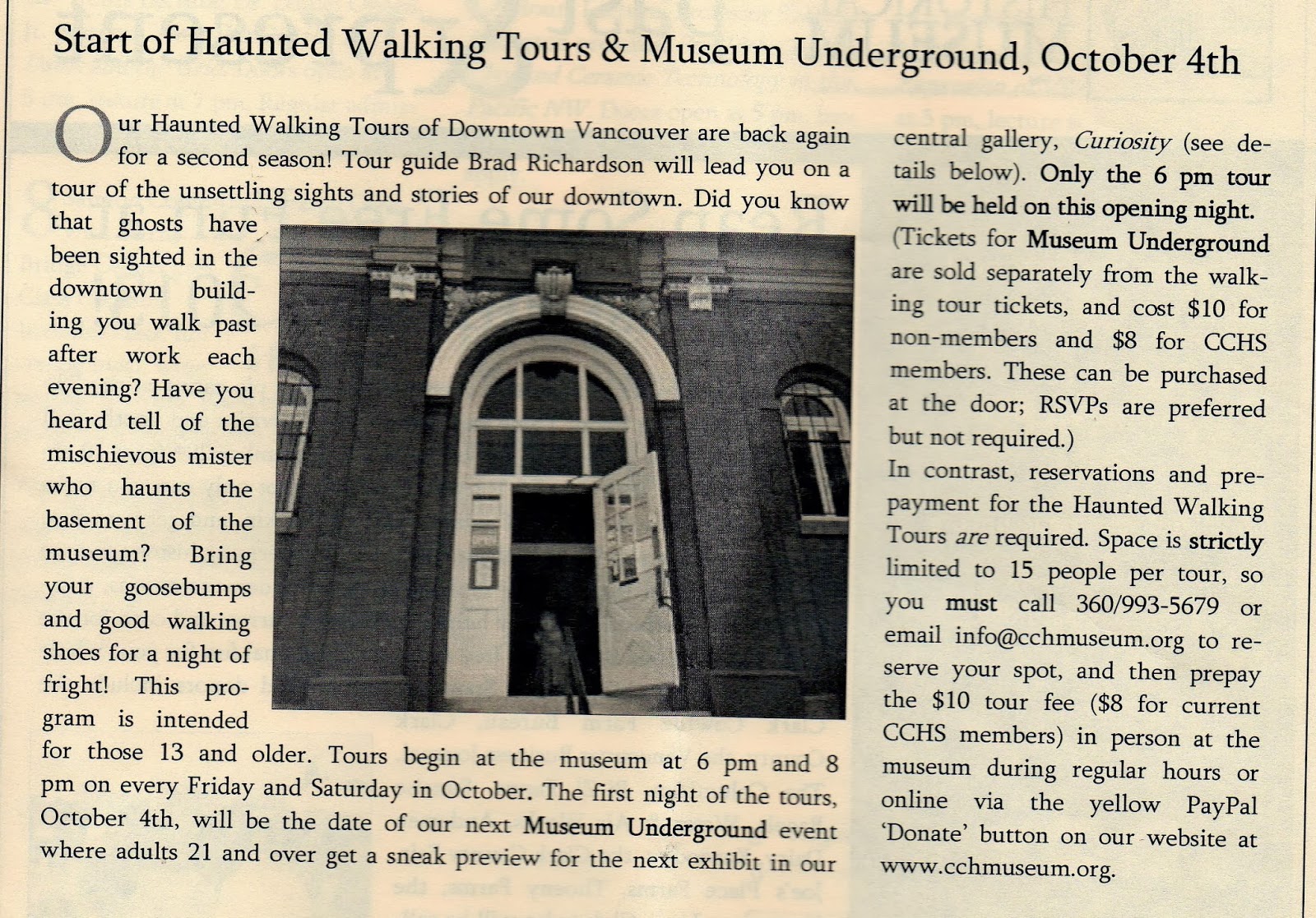 Haunted Walking Tour Vancouver Wa Haunted Walking Tour Vancouver Wa
