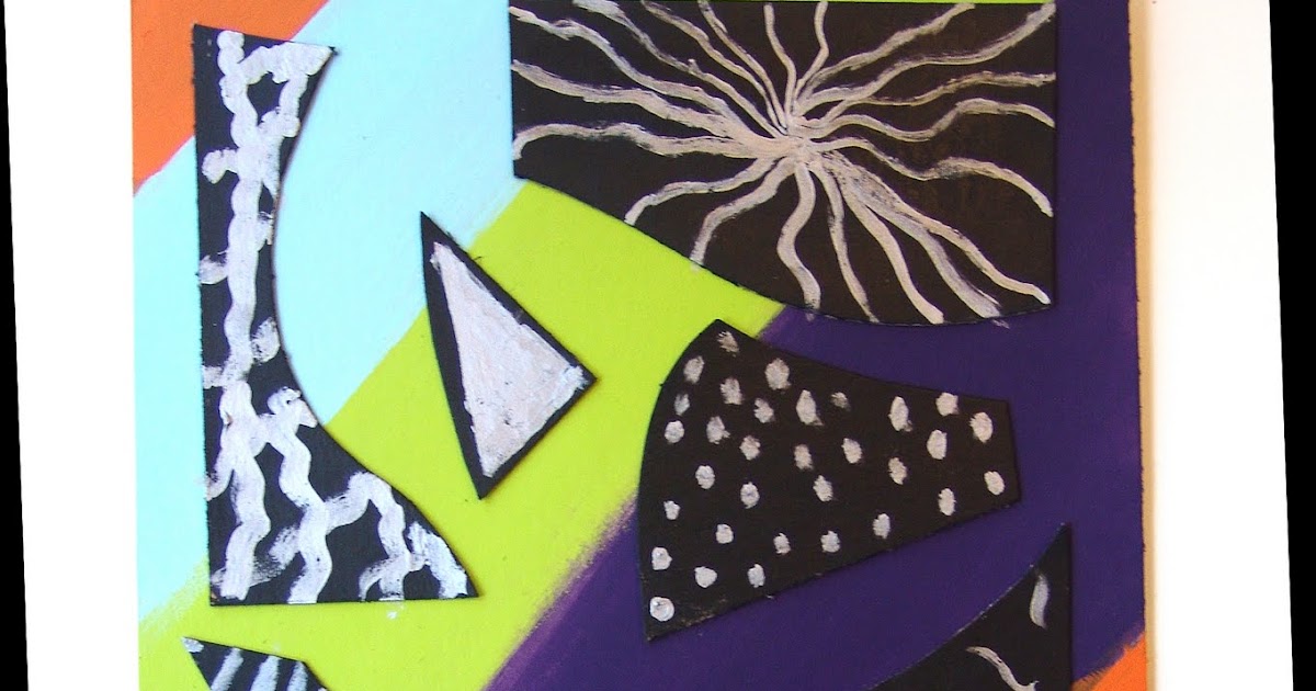 Cool Stuff Art Gallery Cardboard Mosaic Art Project