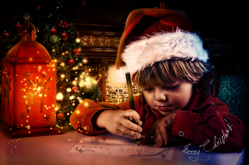 banco de imágenes carta para santa claus lista de cartas a papa noel