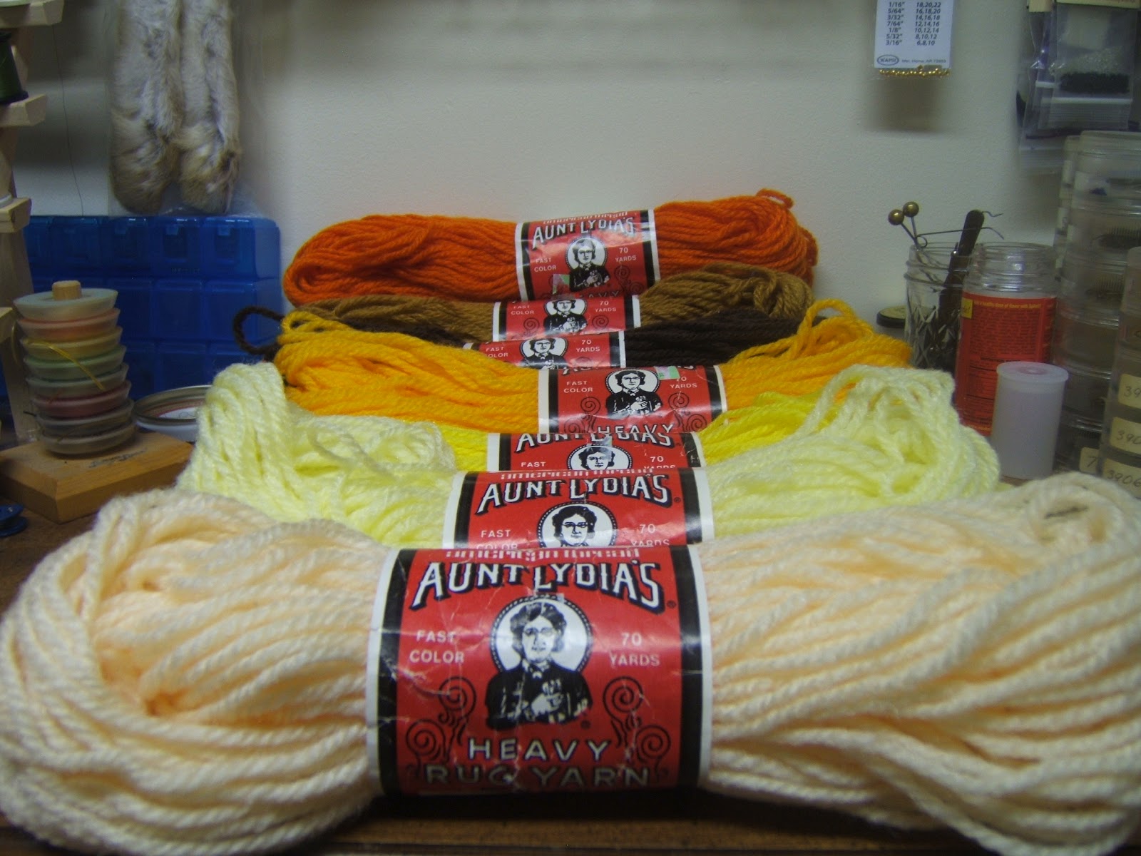 Buy Aunt Lydia's Rug Yarn, THE BEST Fly Tying Yarn Available!
