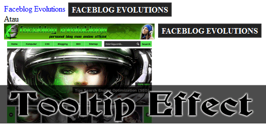 auto tooltip link title post blogger
