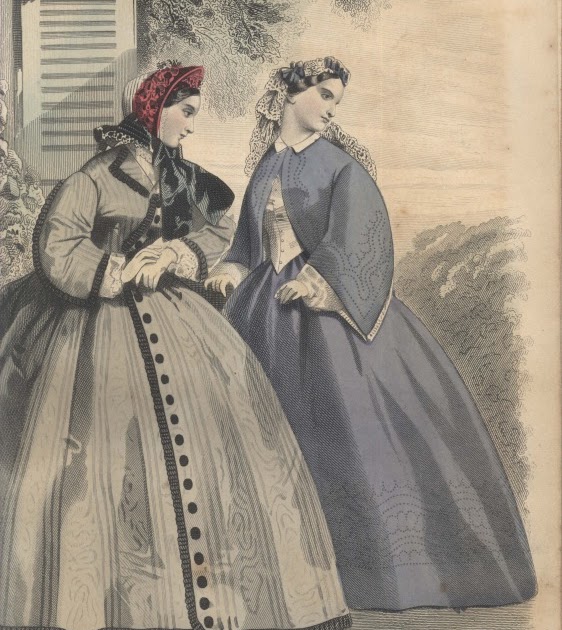 Civil War Era Clothing Civil War Era Fashion Plate March 1862