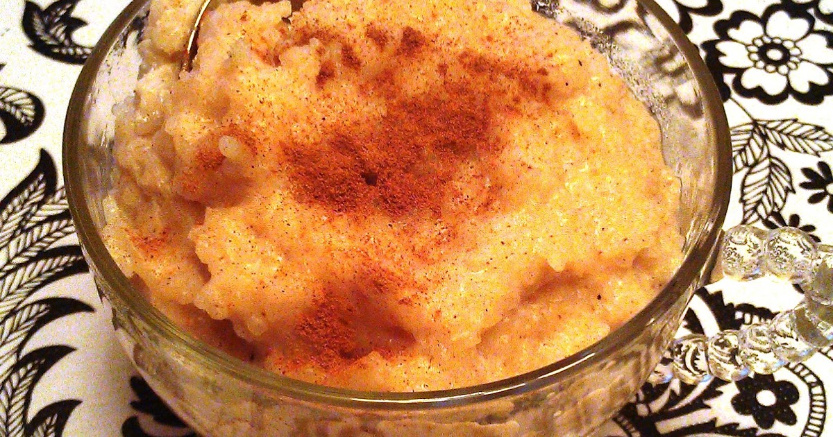 AllergyFree Recipes Rice Pudding No Egg