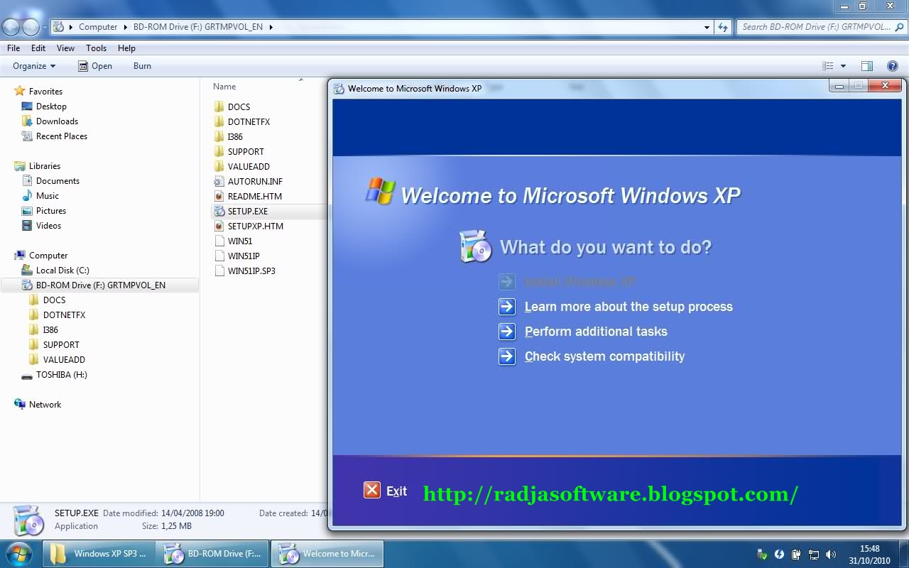Microsoft Windows XP Pro SP2 serial key or number