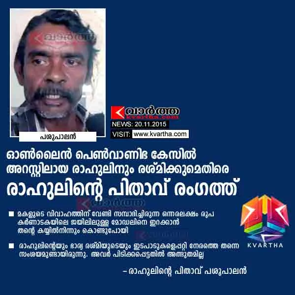 Online, Thiruvananthapuram, Kerala, Arrest, Rahul Pasupalan.