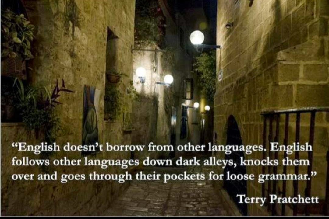 Terry Pratchett Quote....