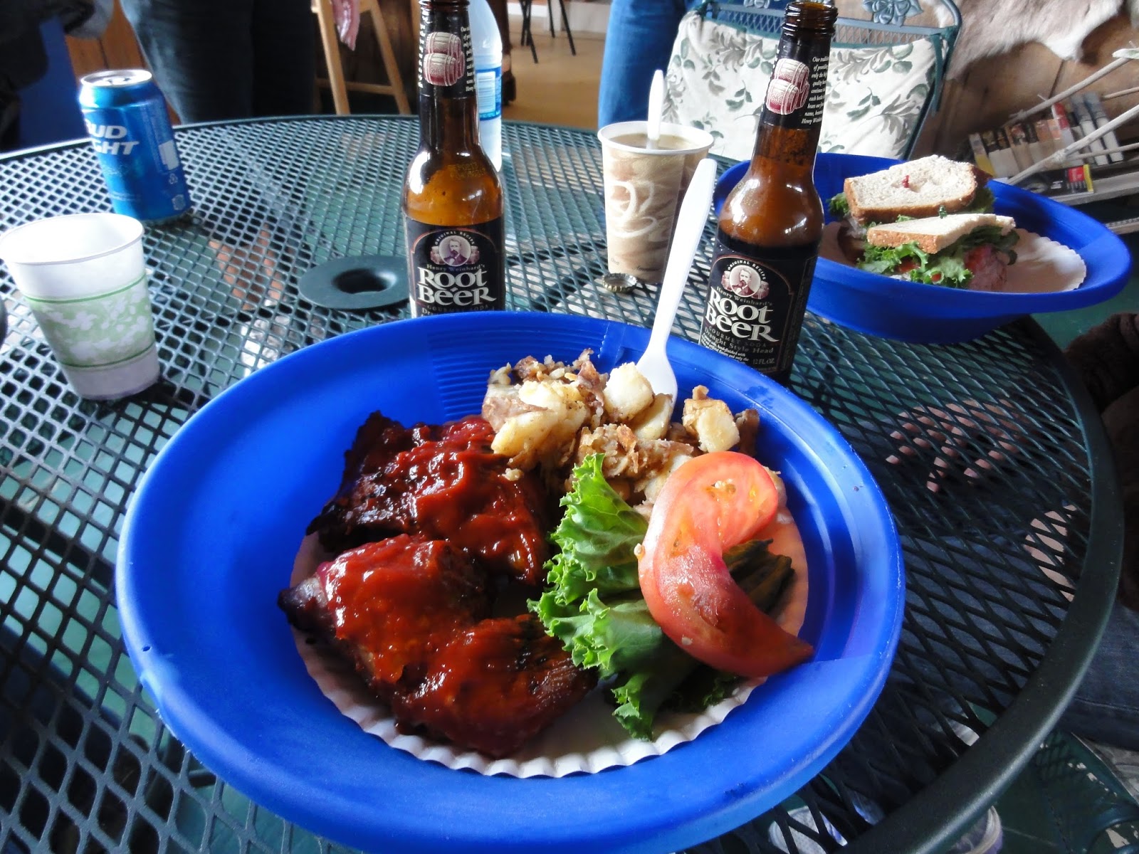 Strolling Up the Canyon Chicken, Alaska