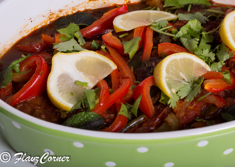 Fish Tagine with Lemon Cilantro Rice