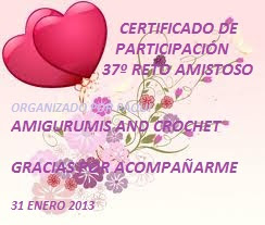 CERTIFICADO  37RETO AMISTOSO