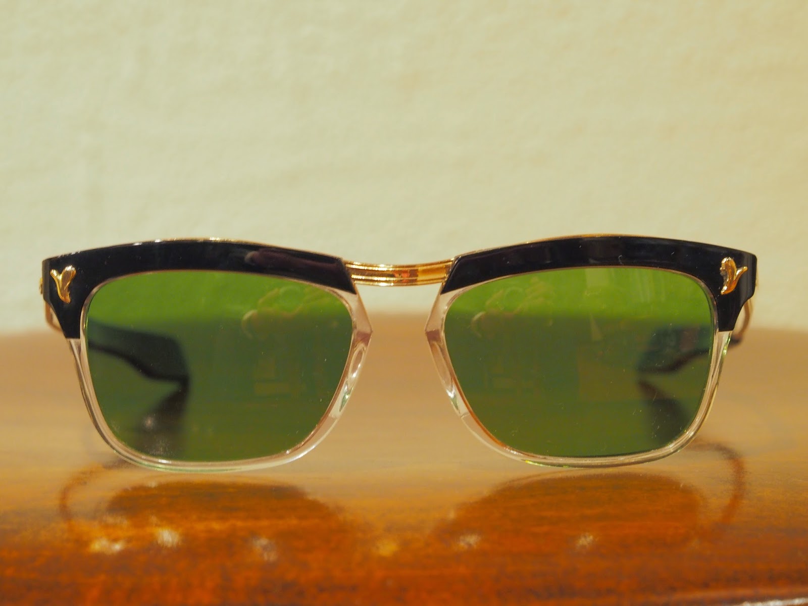SPEAKEASY: Deadstock vintage sunglasses ５０年代フランス製金張り