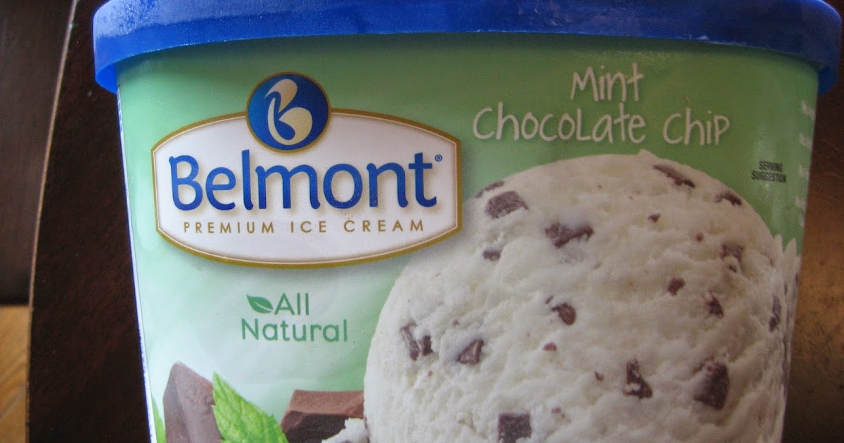 Review of Belmont Chocolate Chip Ice Cream The Fork in The Road Food