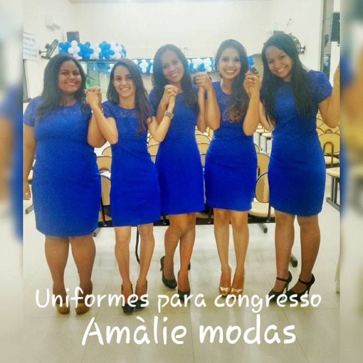 vestido para conjunto de jovens