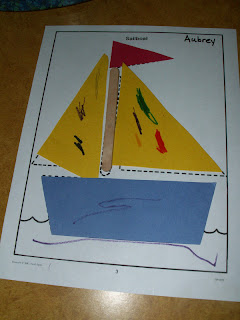 "The Kids Place" Home Daycare and Preschool: Sailboats