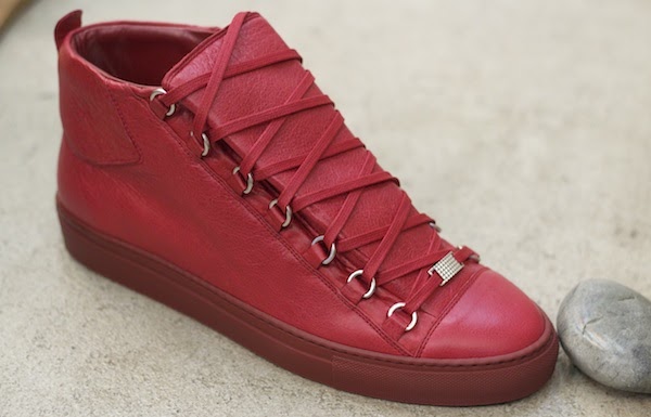 all red balenciaga