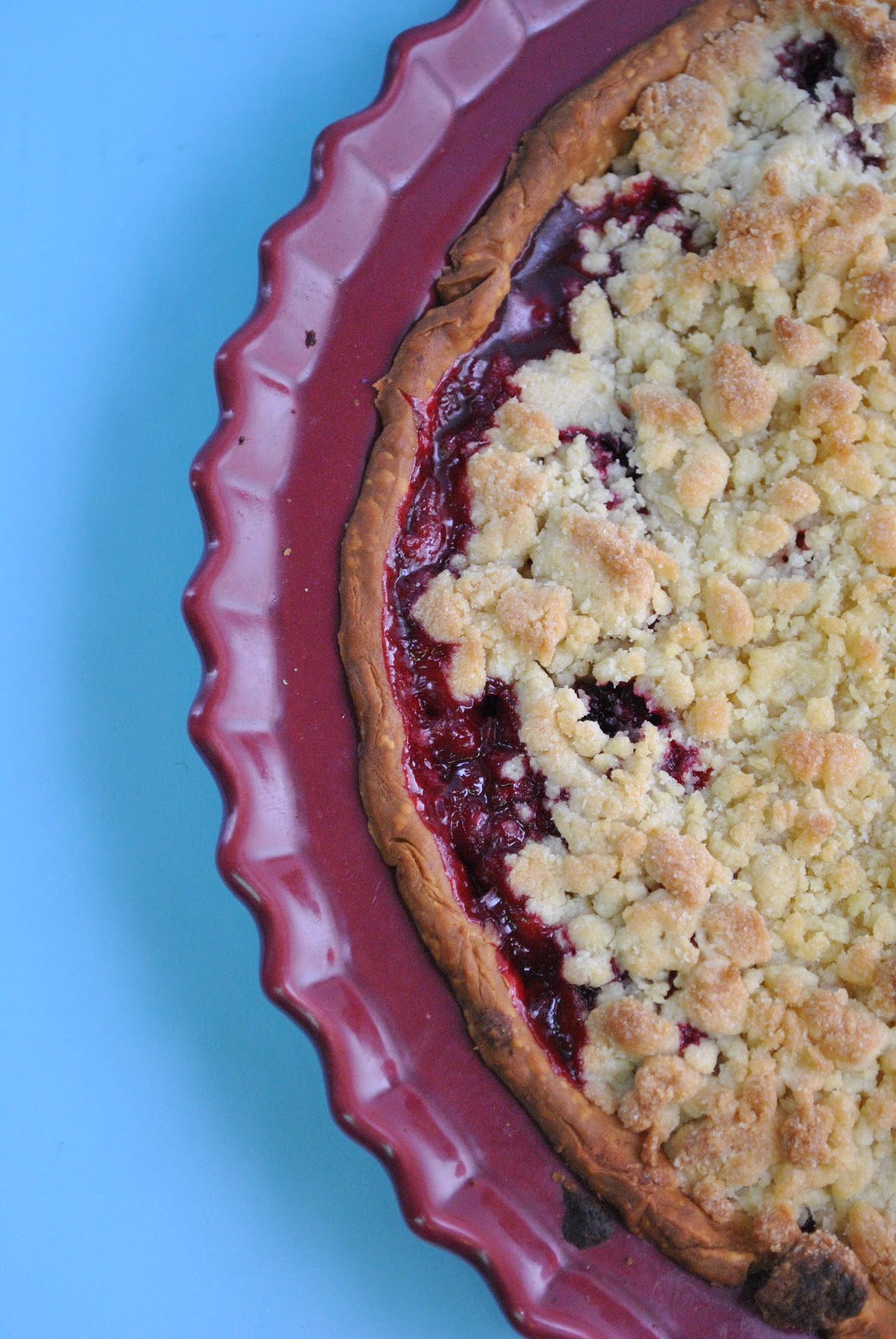 Blackberry Crumb Pie Something Swanky