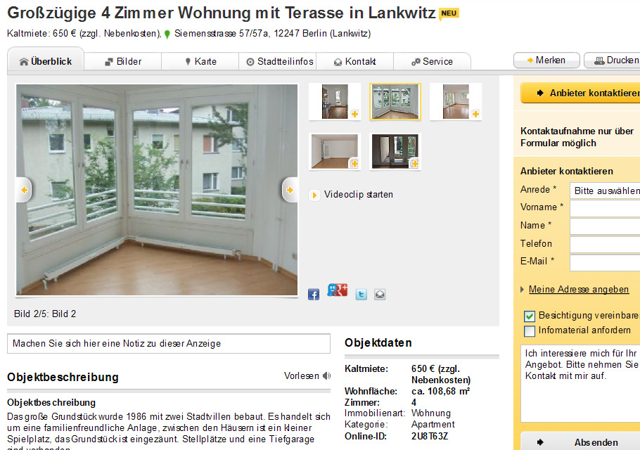 Wohnung Lankwitz Wohnung Lankwitz
