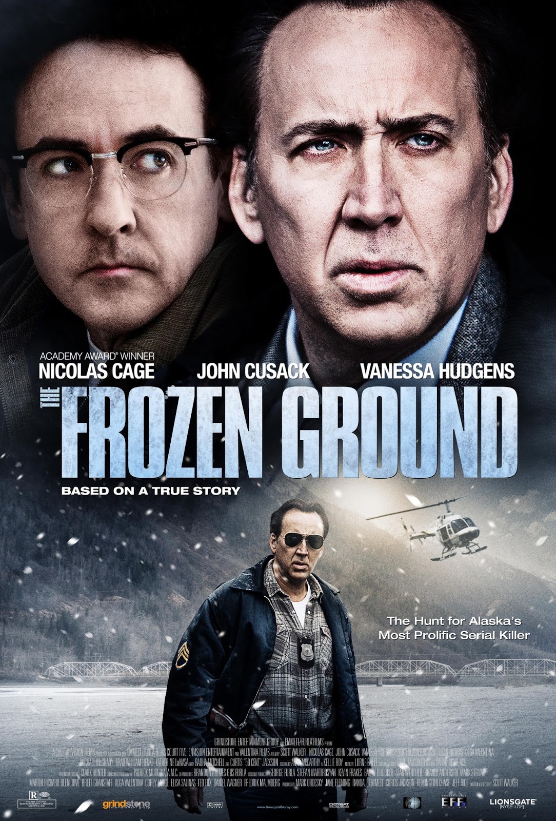 Pósters y tráiler de 'The frozen ground', con Nicolas Cage y John