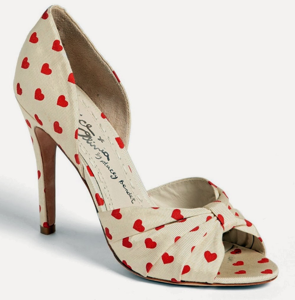 Shoe of the Day Alice + Olivia Gigi Heart Print d�Orsay