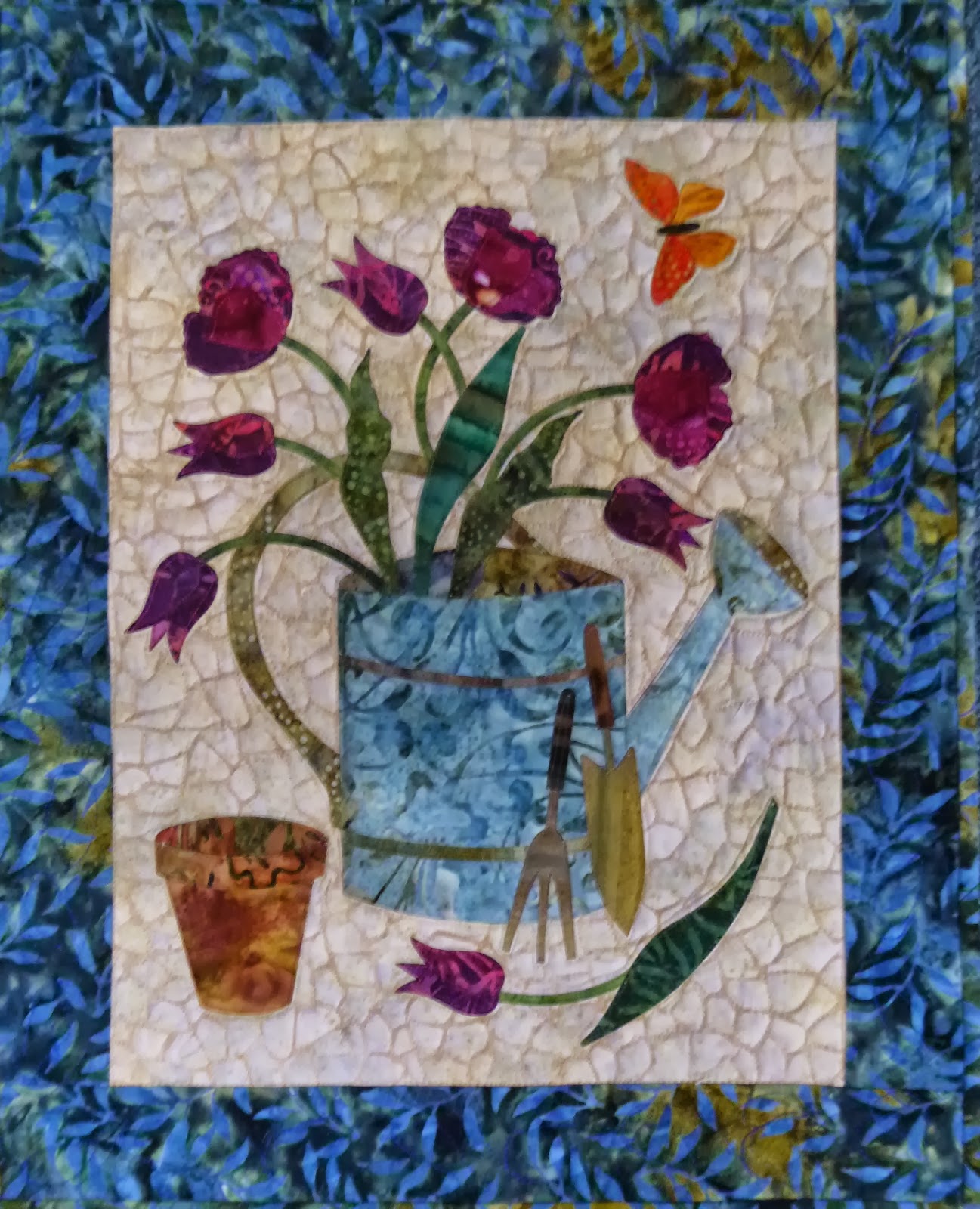 Linda's Quiltmania Laundry Basket Seasonal Silhouettes