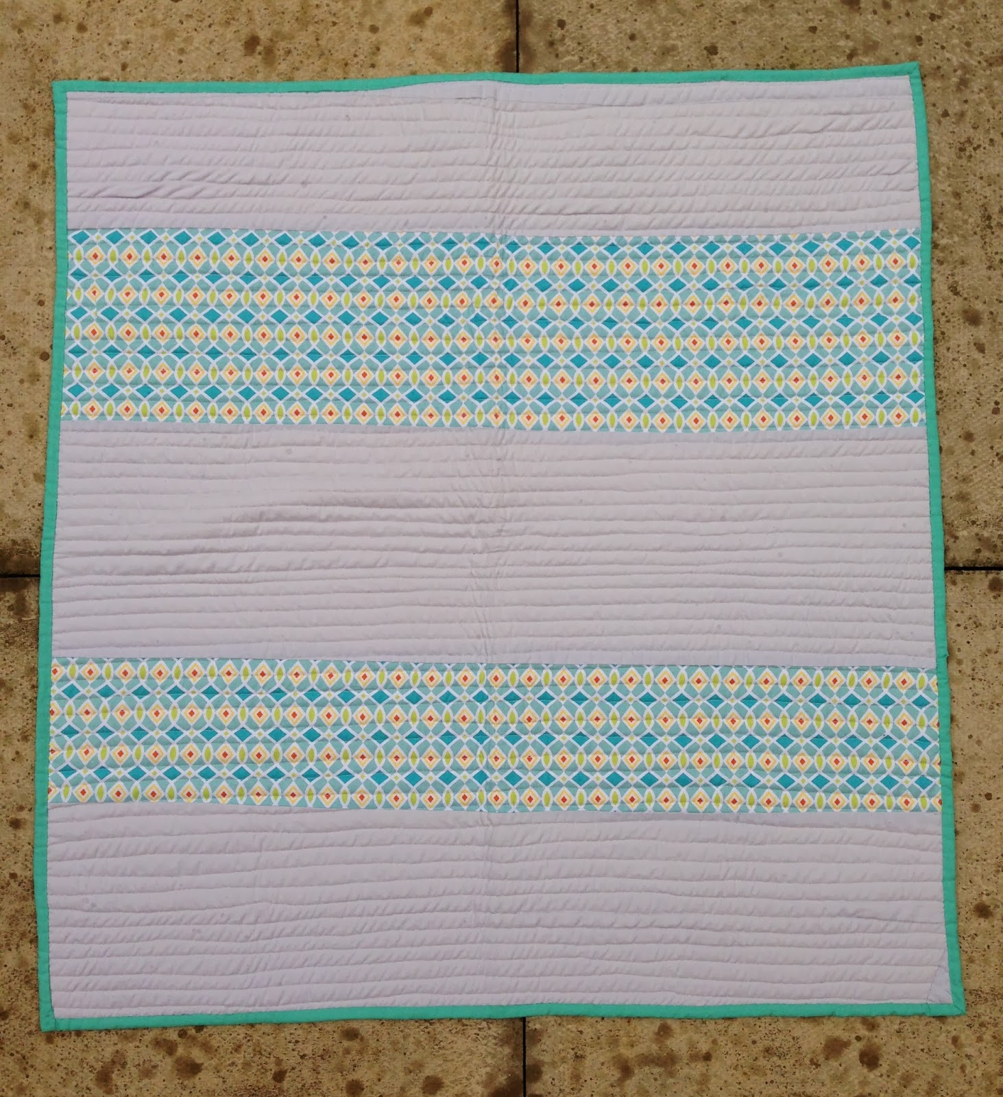 Bundles and Buttons Floor blanket for baby