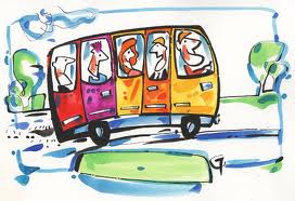harga sewa bus pariwisata murah dan efisien cipaganti, blue bird