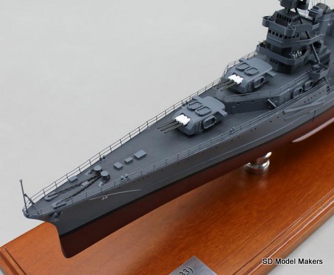 1/1200 WWII CA-33 USS Portland 3D Printed Gray 