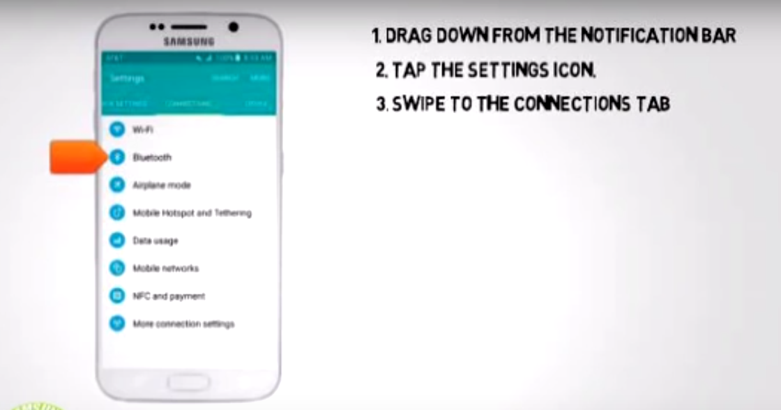 How To Setting Bluetooth Samsung Galaxy S6 Edge Plus Manual And Tutorial