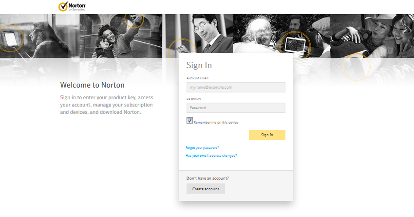 Download Norton Sign In