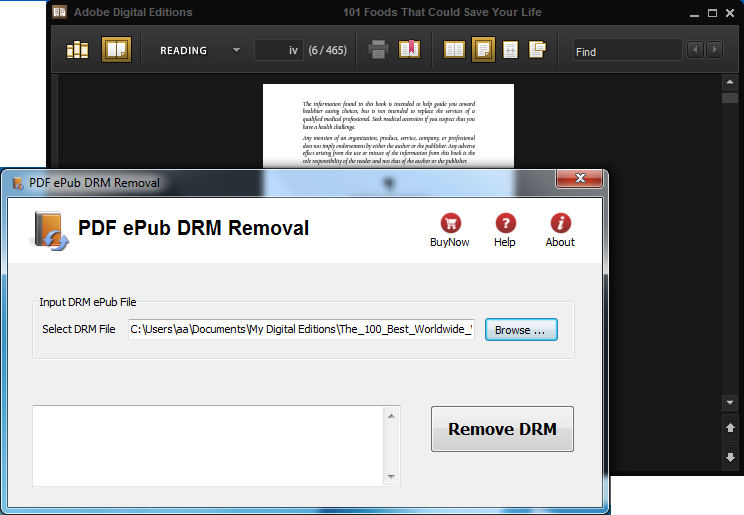 epub drm removal calibre