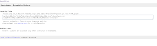 forum embed code