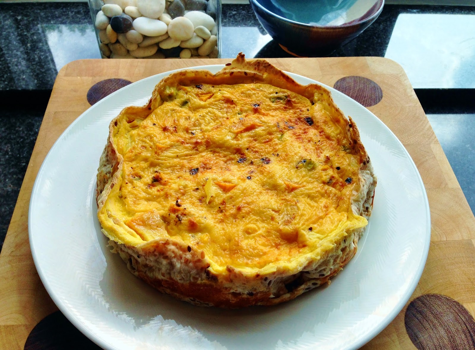 Cooking with Arthur Arthritis Friendly Recipe Easy Tortilla Crust Quiche