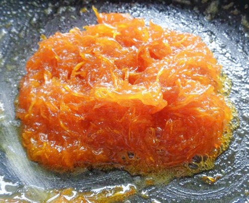 Cách làm mứt cà rốt dẻo không cần nước vôi trong3