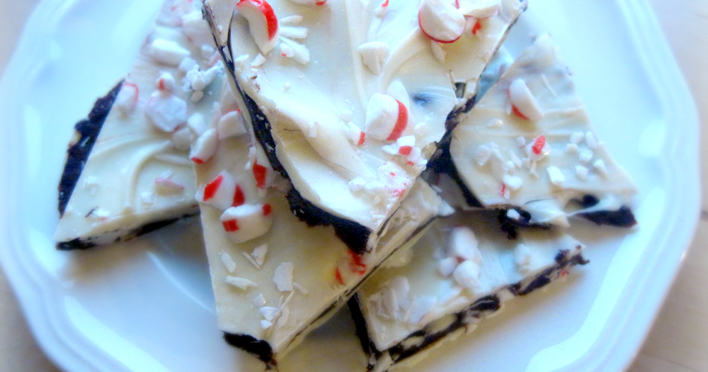 domesticity and doctrine triple layer peppermint bark william sonoma christmas candy
