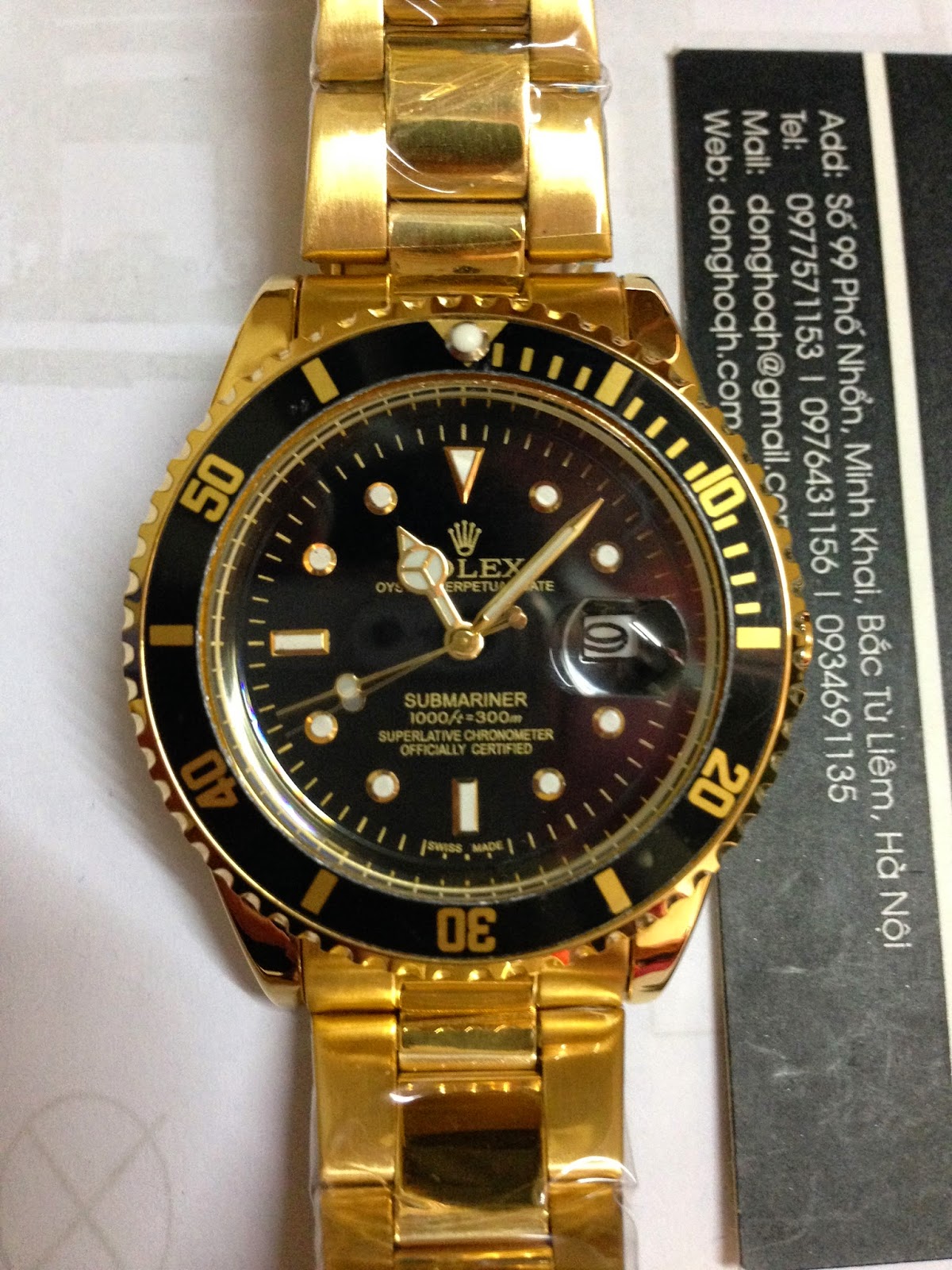 ★Đồng Hồ Rolex Submariner Automatic★ - 3