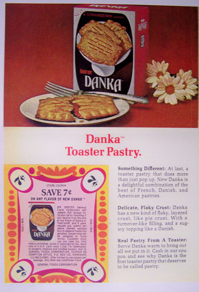 History's Dumpster Danka Toaster Pastries