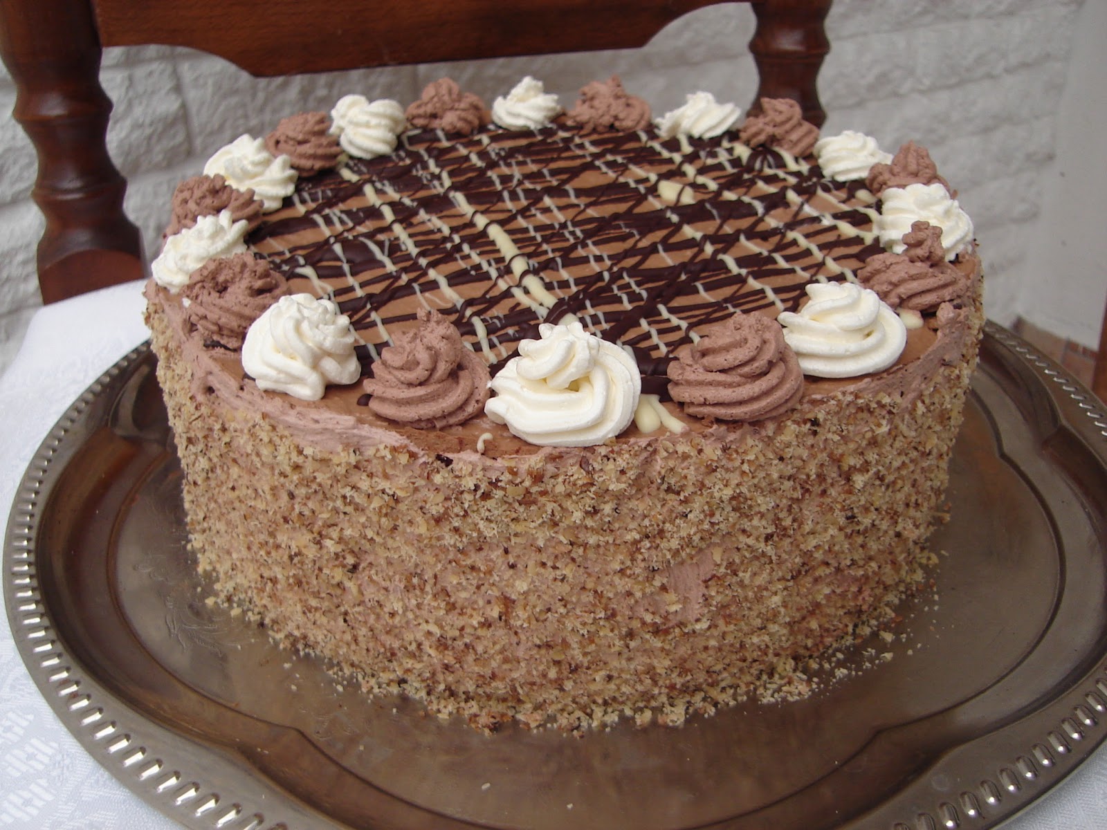 Tortaimado Csokitorta Ketfele Kremmel tortaimado