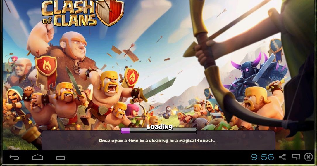 Install Clash of Clans Free on Bluestacks for PC Quest for fun
