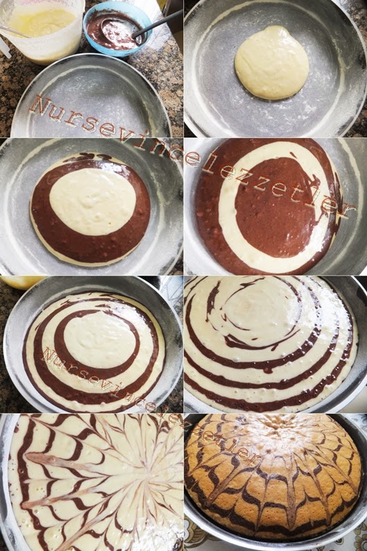 Zebra Ebru Kek Tarifi Yemek Tarifleri