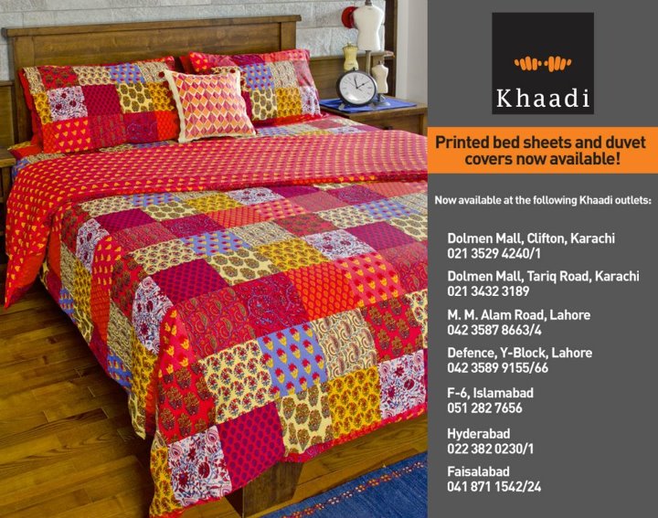 Celebrity Cruises Khaadi Bed Sheets And Duvet Covers Collection 2012