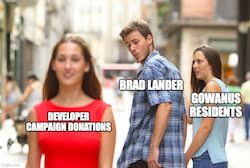 Brad Lander's Damning Developer Donations