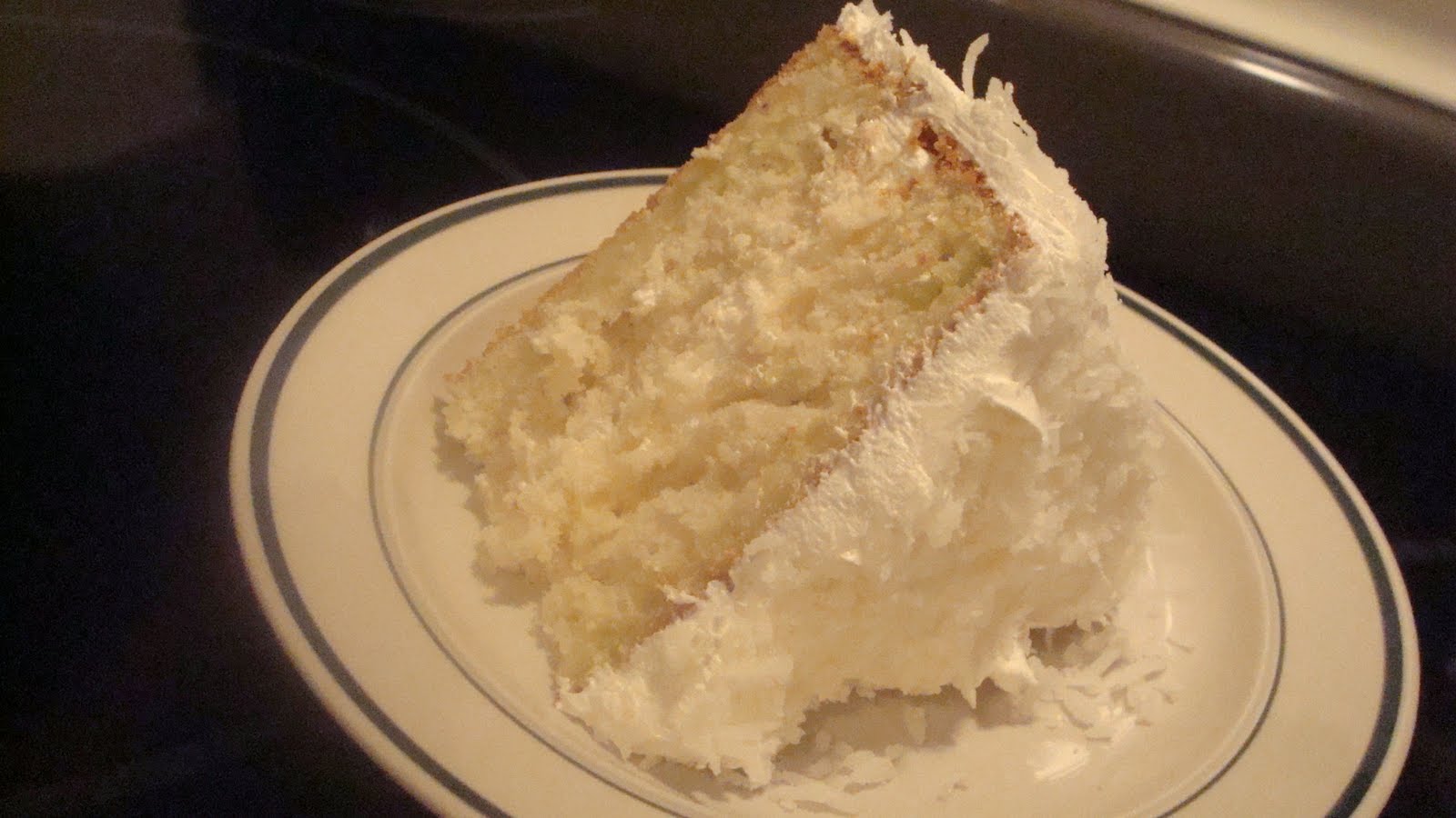 mocha me Zucchini Coconut Layer Cake