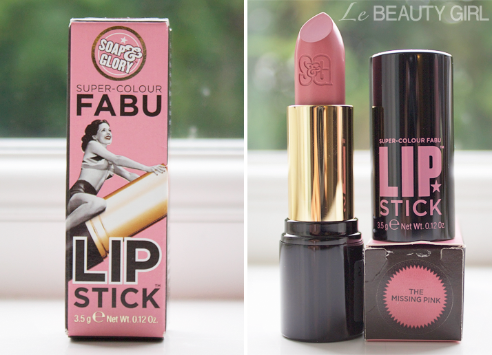 Soap & Glory Super-Colour Fabulipstick (The Missing Pink)