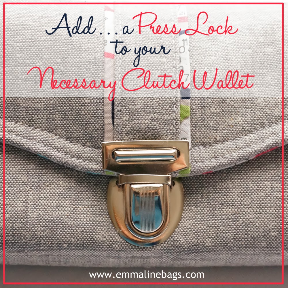 Emmaline Bags Sewing Patterns and Purse Supplies 4 Bag Clasp Tutorials Learn how to add a