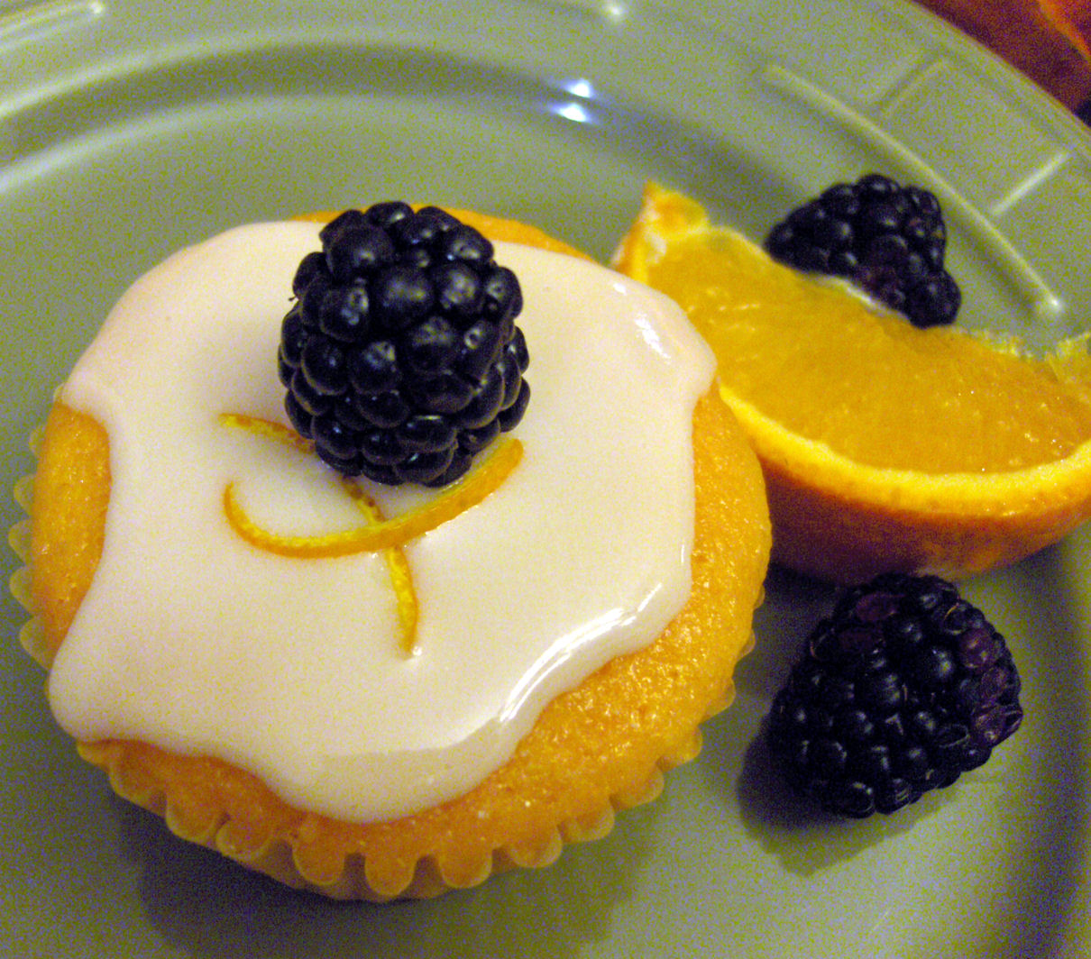 My Bountiful Ideas Orange Pulp Cupcakes